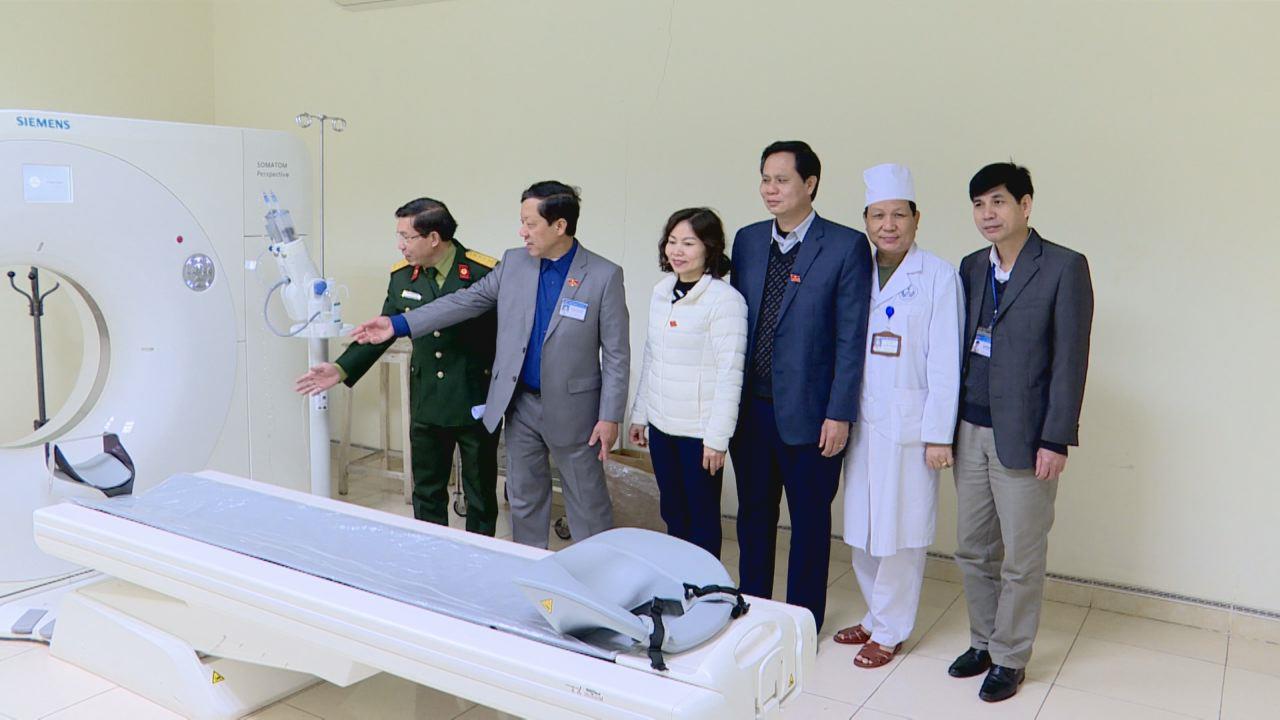  Ban Văn hóa Xã hội, HĐND tỉnh: Khảo sát công tác khám, chữa bệnh tại Bệnh viện Quân y 110