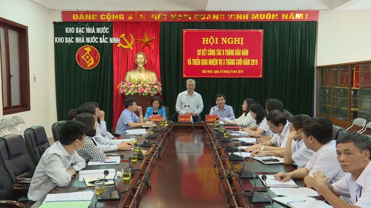 Kho bạc Nhà nước tỉnh triển khai nhiệm vụ 3 tháng cuối năm