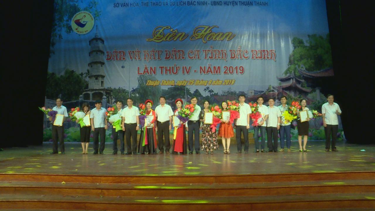 Bế mạc Liên hoan đàn và hát dân ca tỉnh Bắc Ninh lần thứ IV