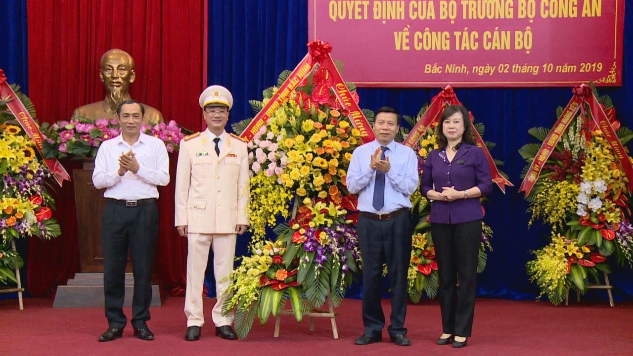 Công bố Quyết định bổ nhiệm Giám đốc Công an tỉnh Bắc Ninh