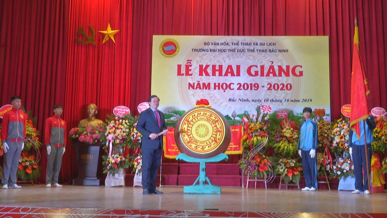 Trường Đại học Thể dục thể thao Bắc Ninh khai giảng năm học 2019-2020