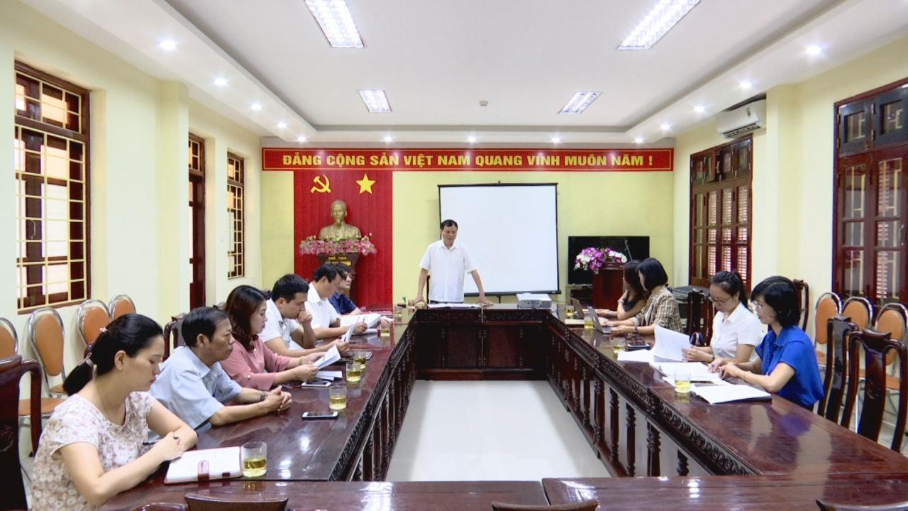 Hội nghị đóng góp ý kiến vào Kịch bản chương trình kỷ niệm 70 năm  Đội Thiếu niên du kích Đình Bảng