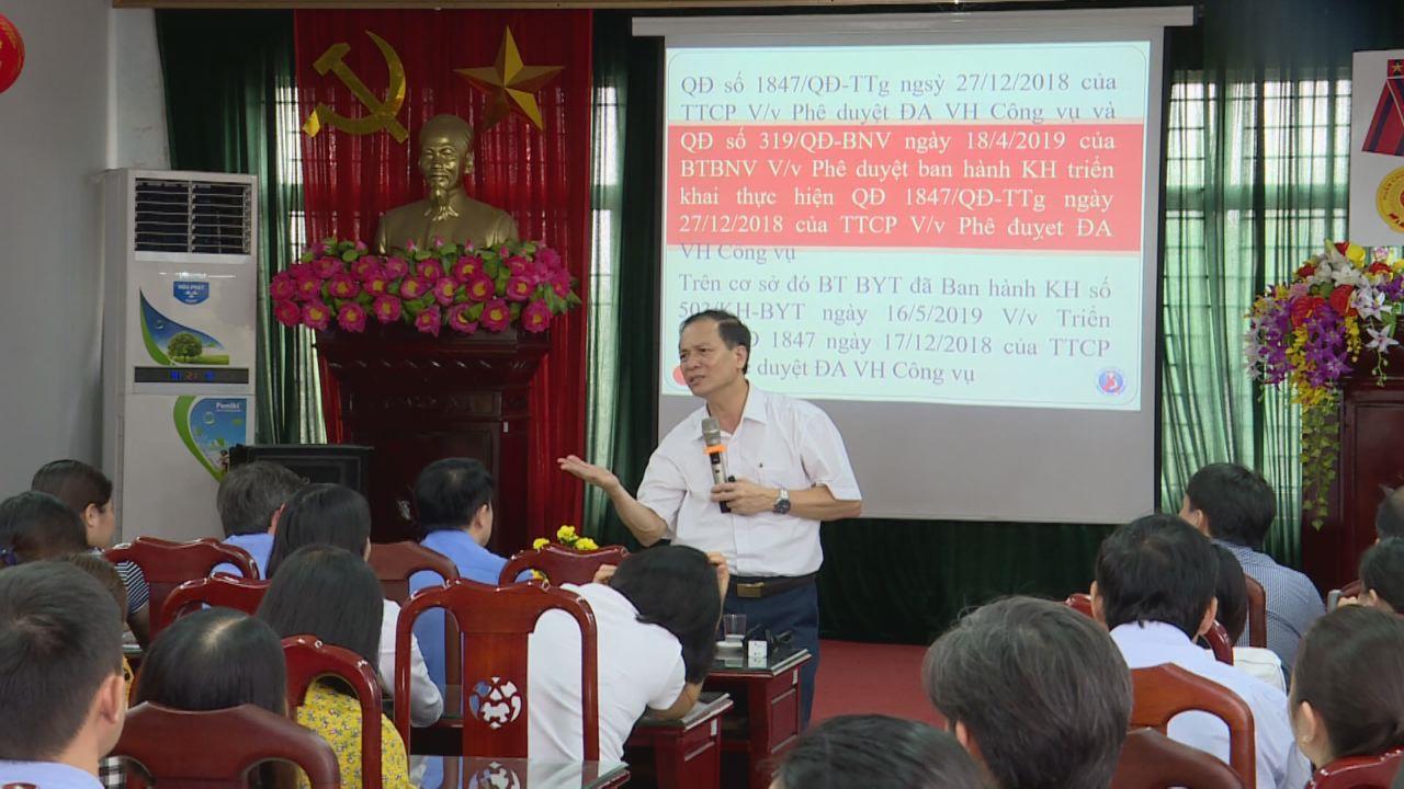 Trung tâm Y tế Tiên Du nâng cao văn hóa giao tiếp, ứng xử với bệnh nhân