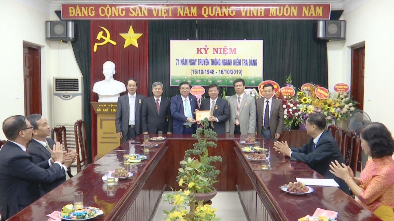 Ủy ban Kiểm tra Tỉnh ủy gặp mặt kỷ niệm 71 năm ngày thành lập ngành