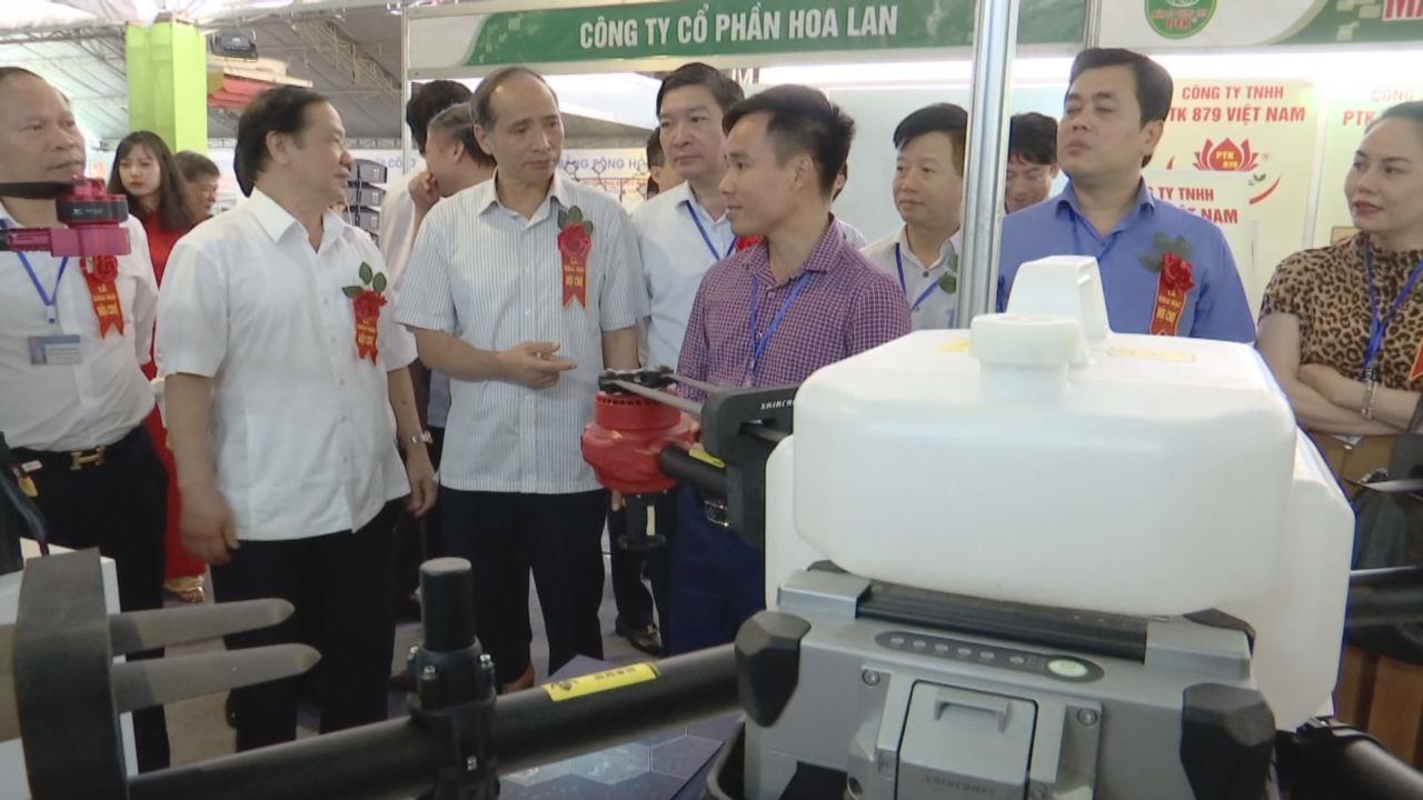 Khai mạc Triển lãm xúc tiến đầu tư nông nghiệp công nghệ cao khu vực Đồng bằng sông Hồng -  Bắc Ninh 2019