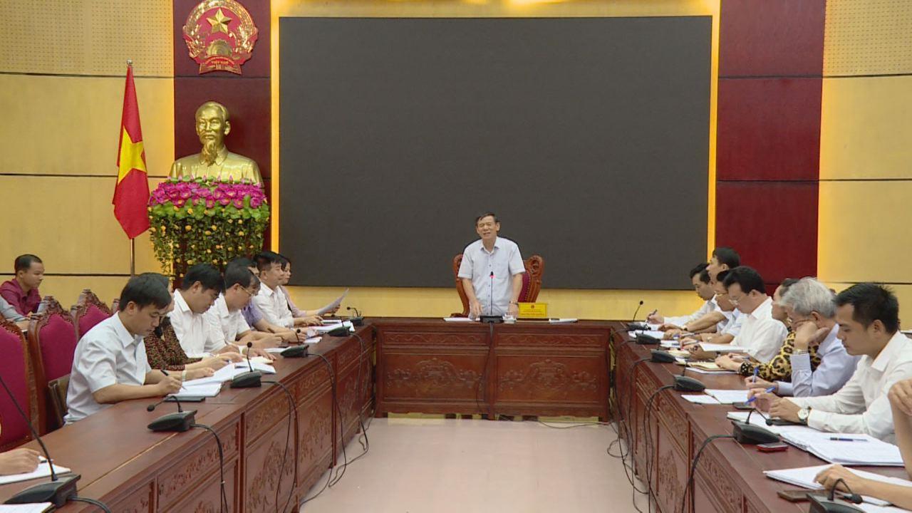 UBND tỉnh tổ chức họp bàn về công tác cấp nước sinh hoạt trên địa bàn tỉnh