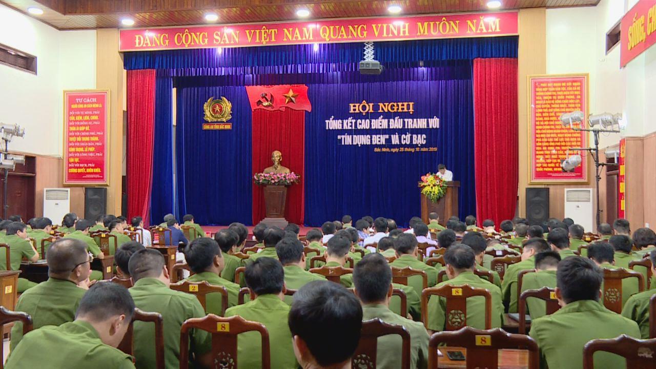 Tổng kết cao điểm đấu tranh với tín dụng đen và cờ bạc