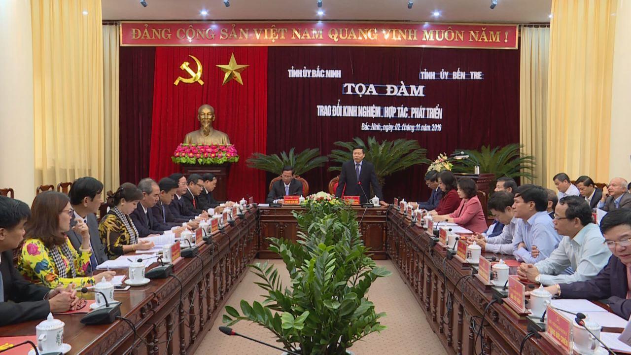 Tọa đàm trao đổi kinh nghiệm hợp tác, phát triển Bắc Ninh – Bến Tre