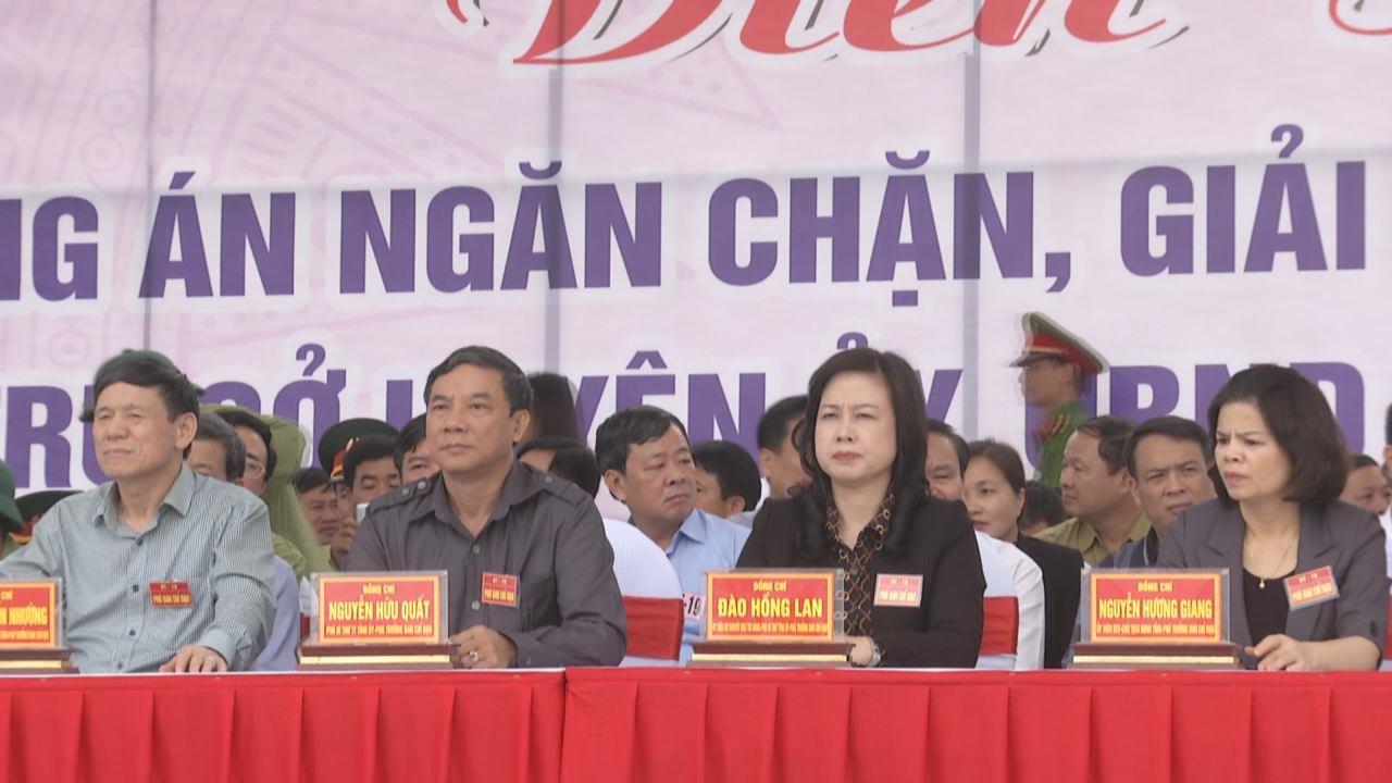 Ngày đầu tiên Diễn tập khu vực phòng thủ huyện Quế Võ năm 2019