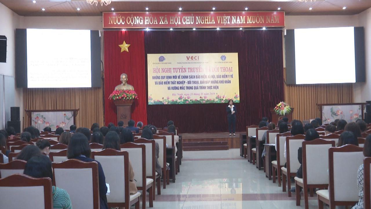 Tuyên truyền, đối thoại về Bảo hiểm xã hội, Bảo hiểm Y  tế và Bảo hiểm thất nghiệp