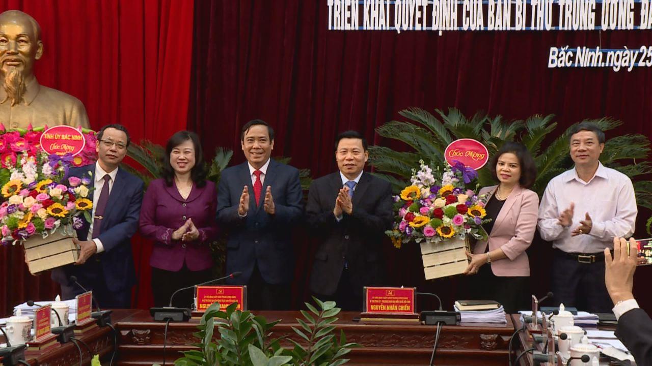 Công bố Quyết định của Ban Bí thư về công tác cán bộ