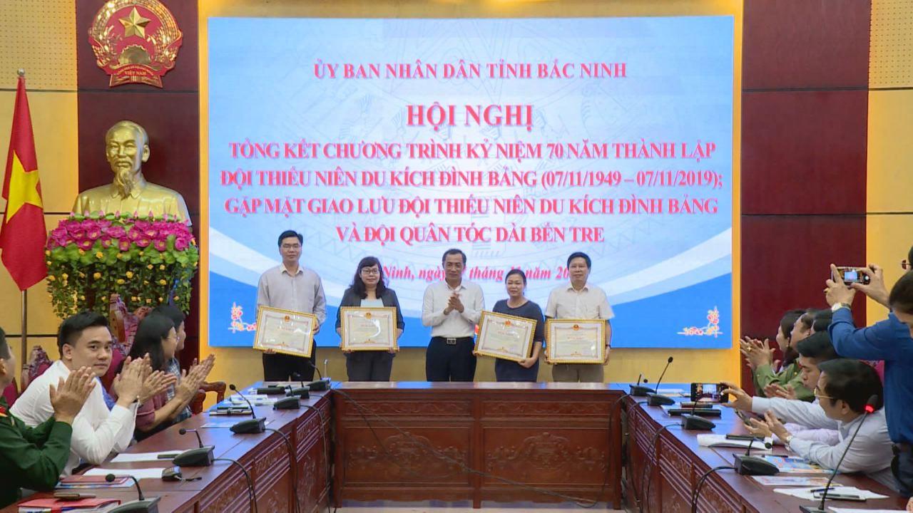 Tổng kết chương trình kỷ niệm 70 năm thành lập Đội Thiếu niên du kích Đình Bảng