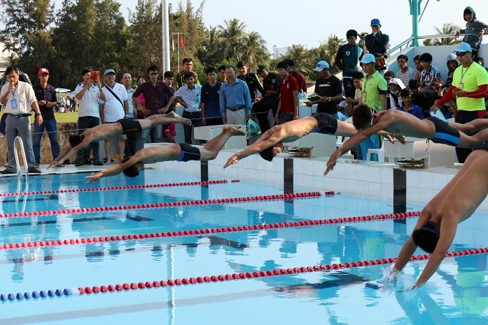Kết thúc môn bơi tại Hội khỏe Phù Đồng tỉnh Bắc Ninh  2019