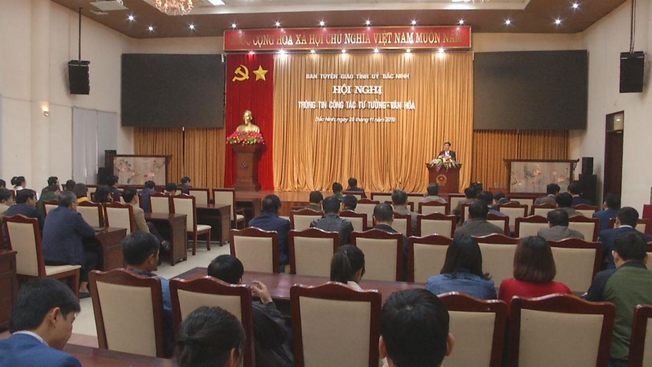 Hội nghị thông tin công tác tư tưởng, văn hóa tháng 11