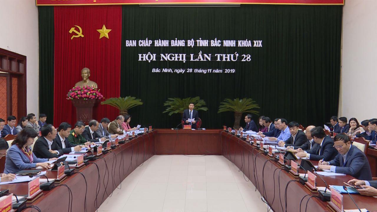 Hội nghị lần thứ 28 Ban Chấp hành Đảng bộ tỉnh khoá XIX