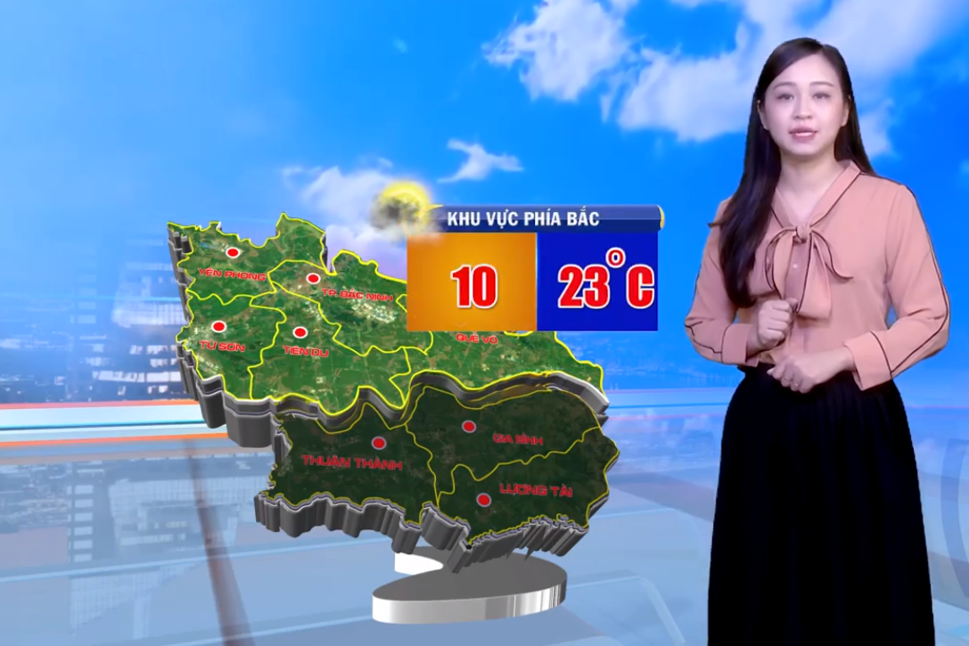 Bản tin dự báo thời tiết đêm 09 ngày 10/12/2019