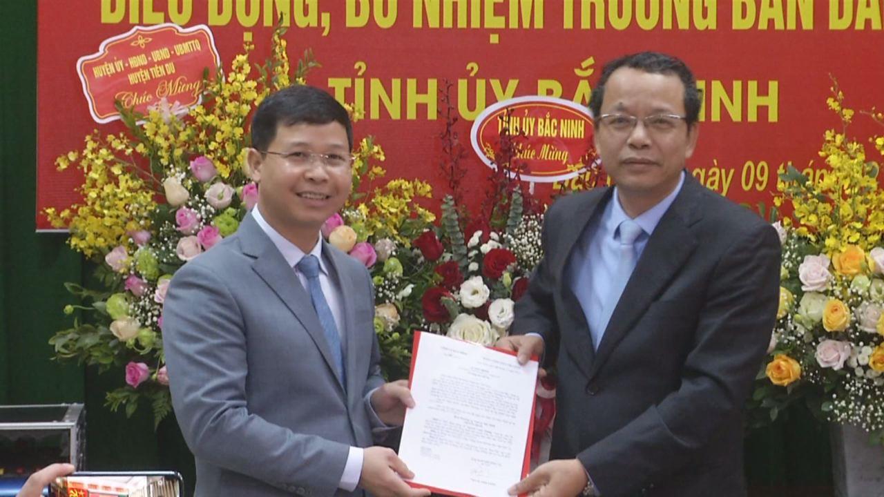Công bố Quyết định bổ nhiệm Trưởng Ban Dân vận Tỉnh ủy