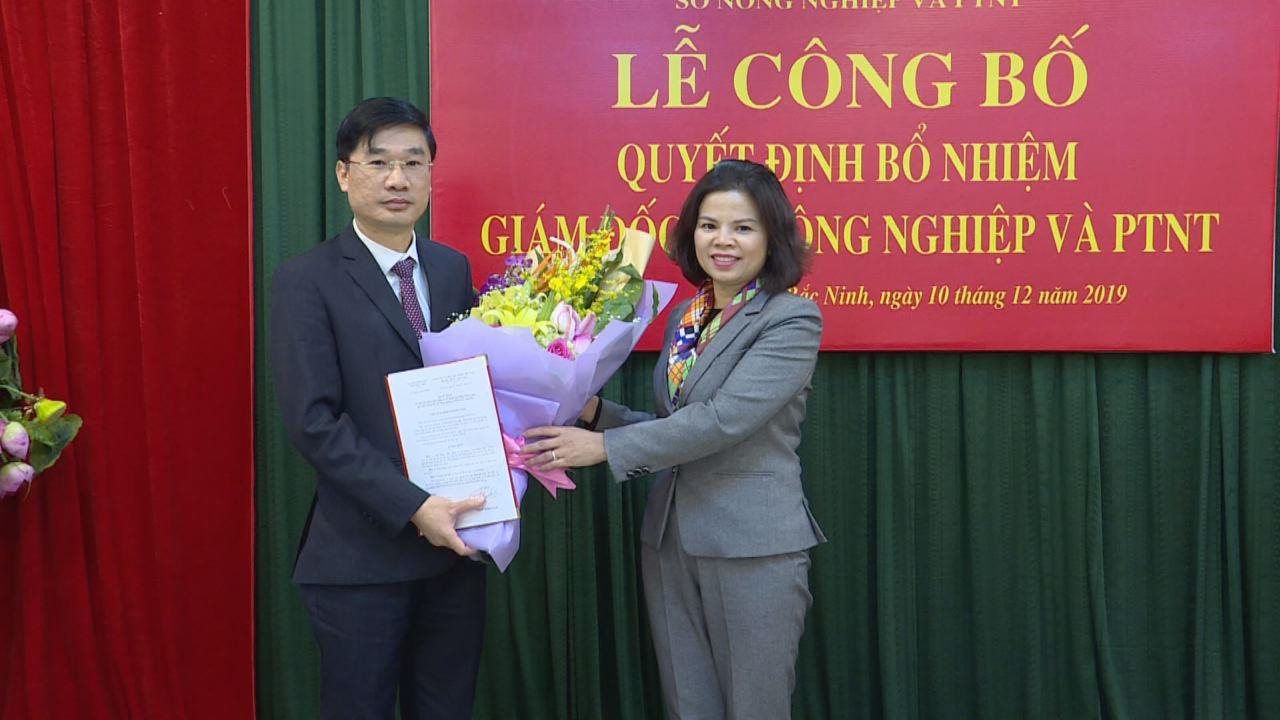 Công bố Quyết định bổ nhiệm Giám đốc Sở Nông nghiệp và Phát triển nông thôn