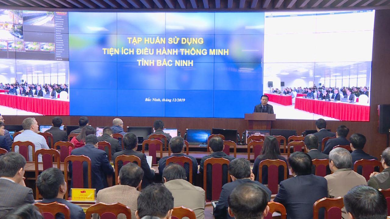 Tập huấn sử dụng các tiện ích điều hành thành phố thông minh