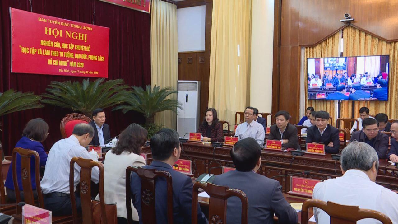 Hội nghị nghiên cứu, học tập chuyên đề “ Học tập và làm theo tư tưởng, đạo đức, phong cách Hồ Chí Minh” năm 2020