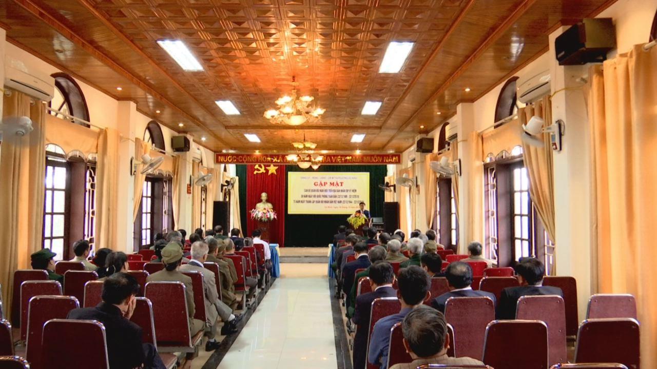 Gặp mặt cán bộ Quân đội nghỉ hưu trên địa bàn phường Vũ Ninh