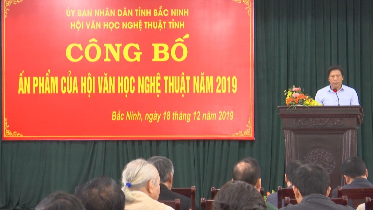 Hội Văn học nghệ thuật tỉnh công bố ấn phẩm năm 2019