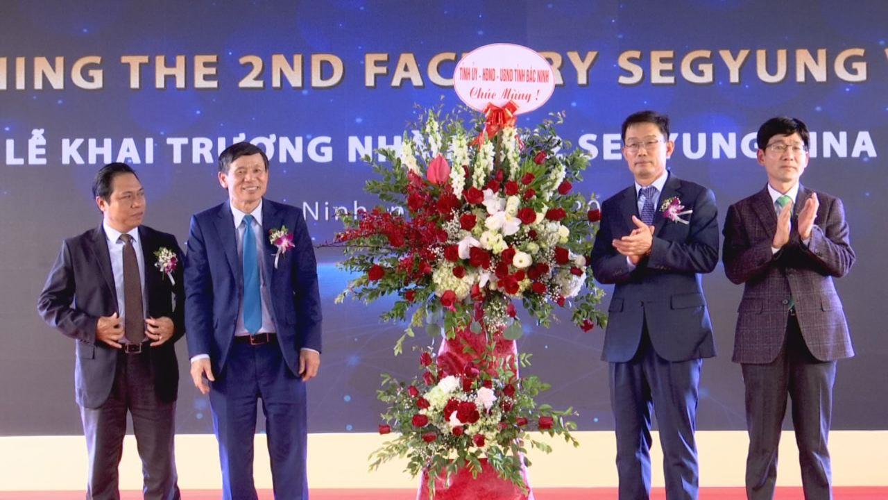 Khánh thành Nhà máy số 2 Công ty Segyung Hitech 