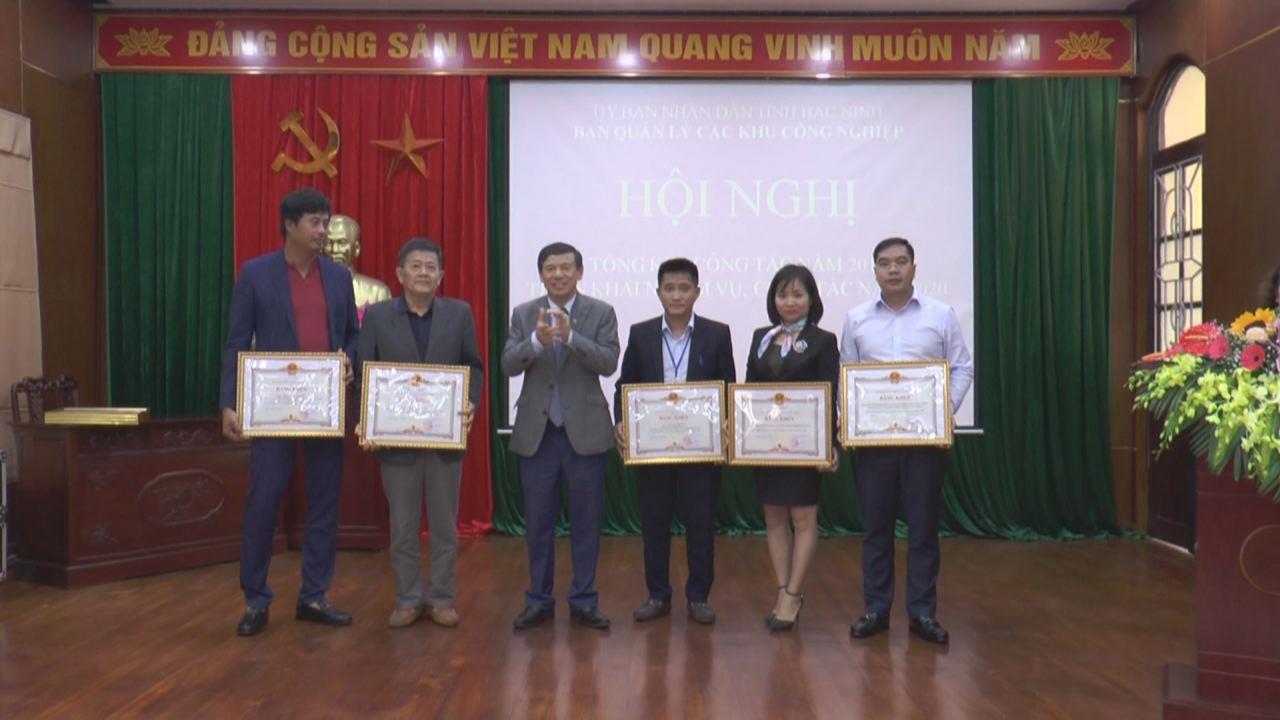 Ban Quản lý các Khu công nghiệp tỉnh triển khai nhiệm vụ năm 2020