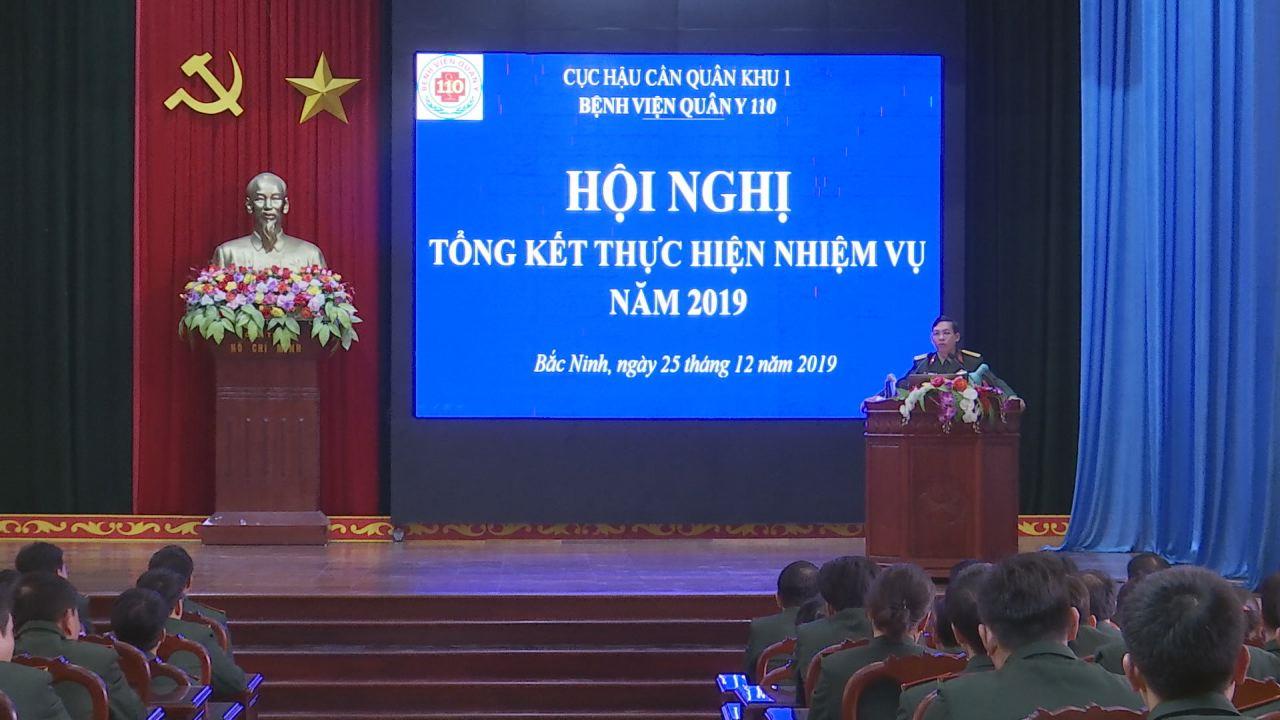 Bệnh viện Quân y 110 triển khai nhiệm vụ năm 2020