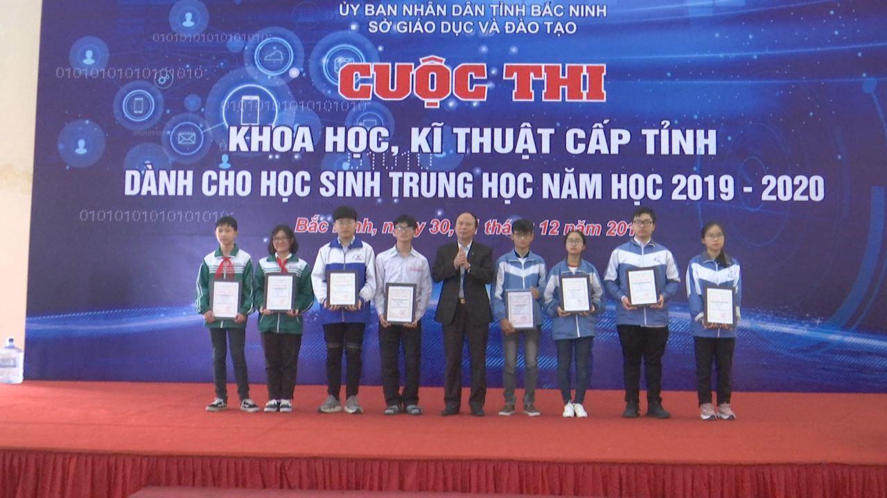 Bế mạc Cuộc thi Khoa học kỹ thuật dành cho học sinh phổ thông 2019