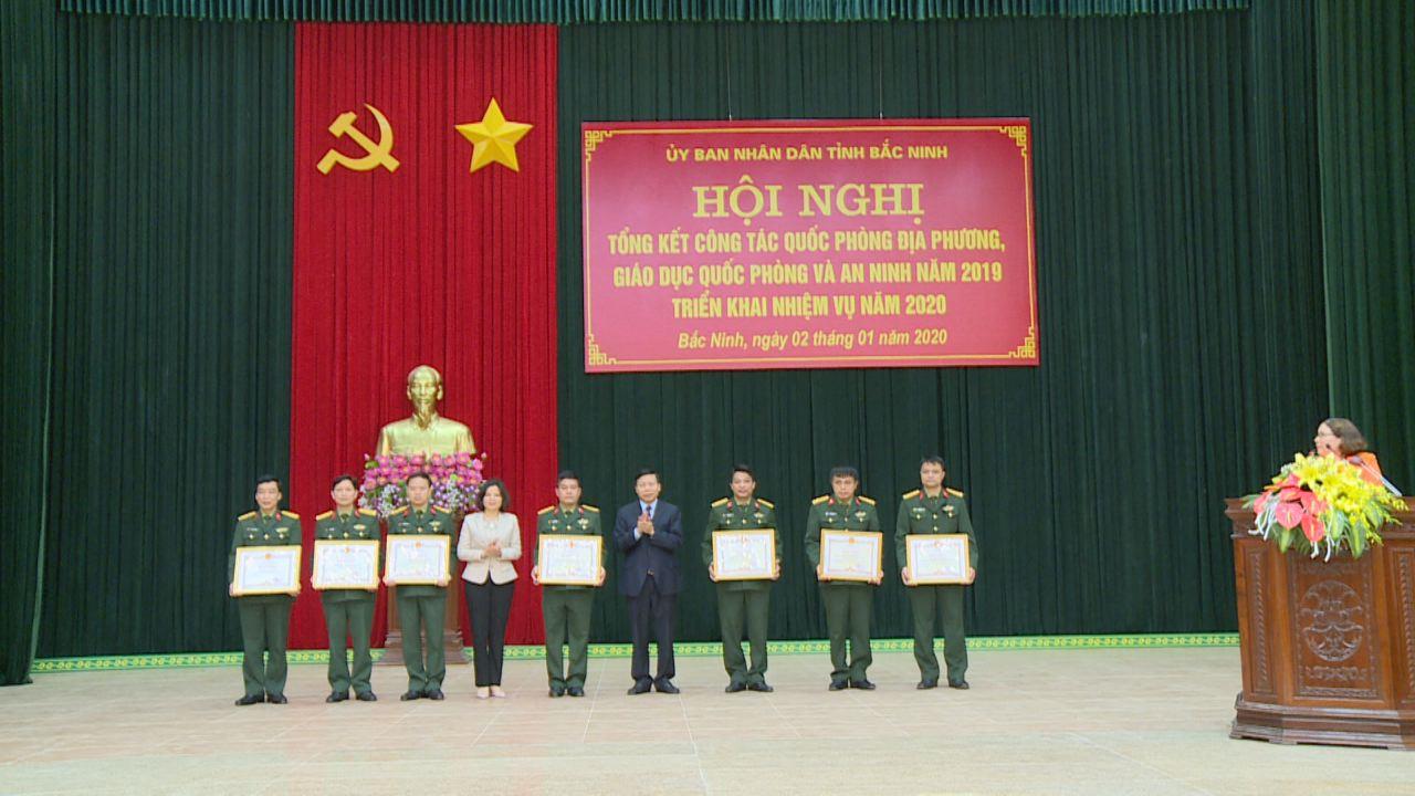 Tổng kết công tác quốc phòng địa phương năm 2019