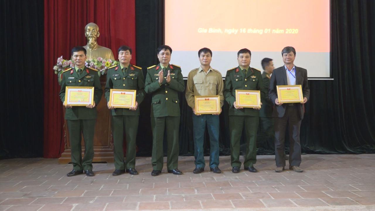 Gia Bình tổng kết công tác quốc phòng địa phương