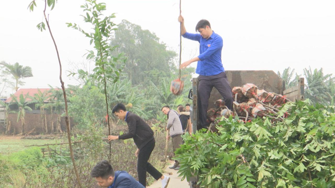 Đoàn Khối các cơ quan và doanh nghiệp tỉnh ra quân Tết trồng cây