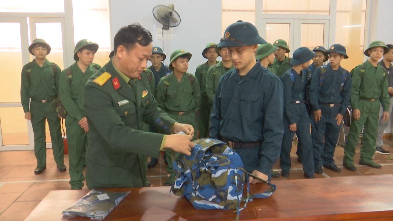 Các địa phương sẵn sàng công tác giao nhận quân năm 2020