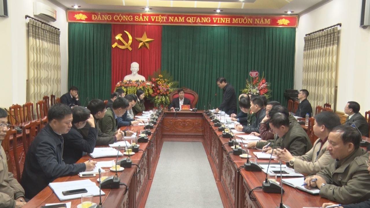 Thị xã Từ Sơn họp khẩn chỉ đạo tăng cường các biện pháp phòng, chống dịch do vi rút corona mới gây ra