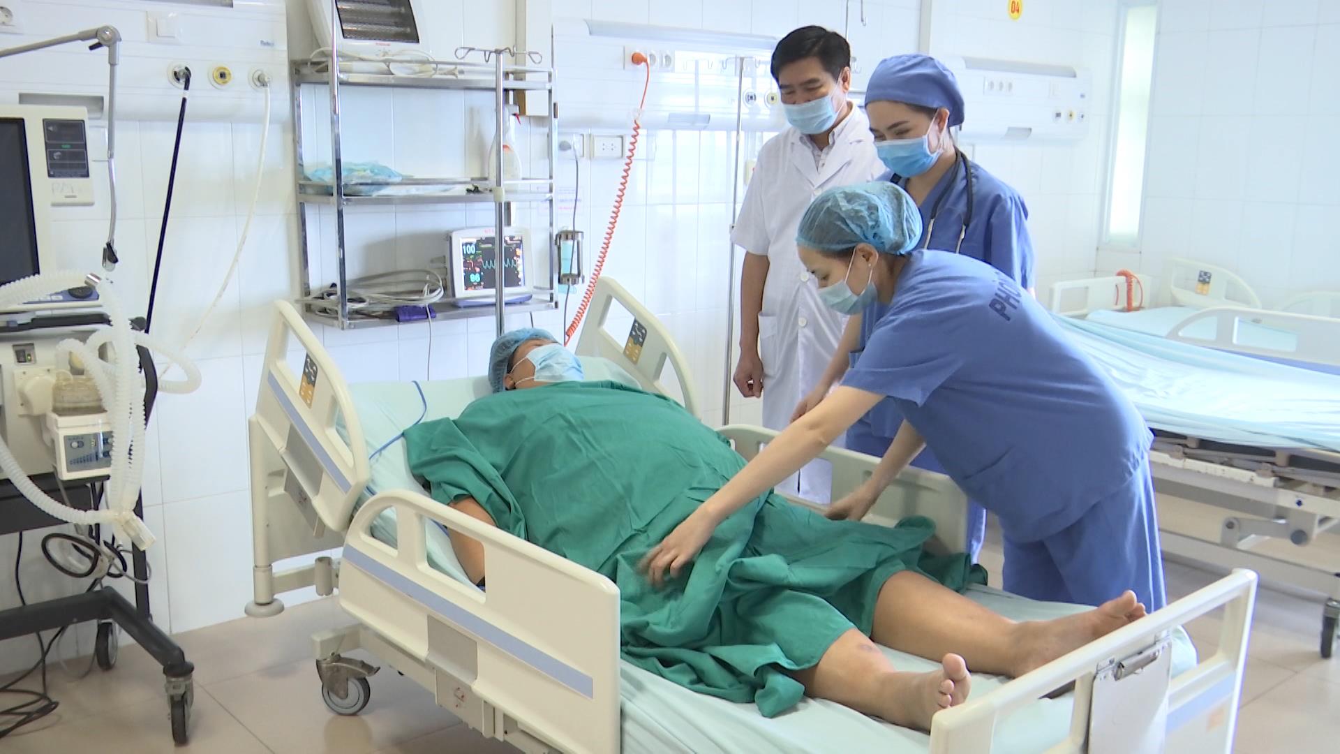 Bệnh viện Sản Nhi tỉnh phẫu thuật nội soi thành công một ca khó