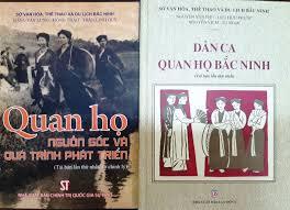 Hoàn thành tái bản hai cuốn sách quý về Dân ca Quan họ Bắc Ninh