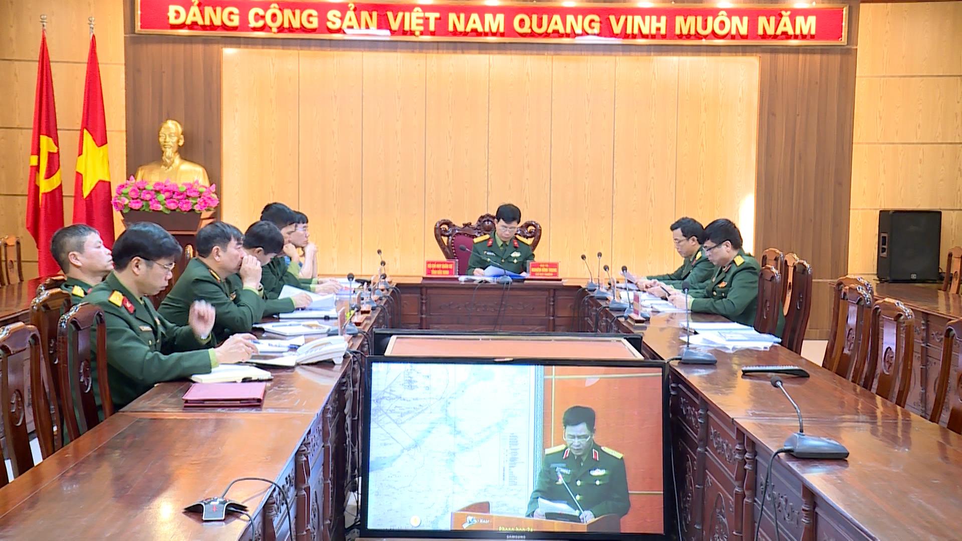 Bộ Quốc phòng quán triệt nhiệm vụ diễn tập phòng, chống dịch Covid-19