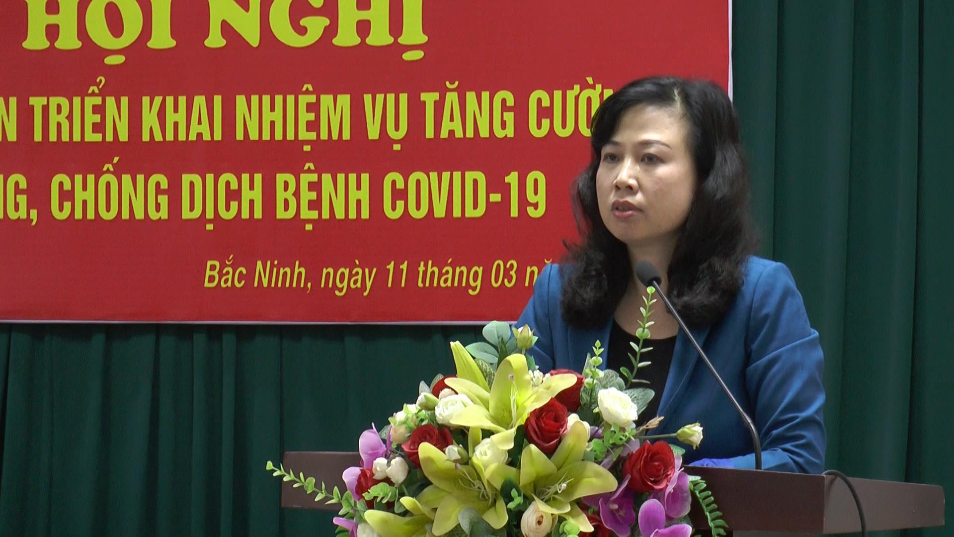 Triển khai nhiệm vụ tăng cường công tác phòng, chống dịch bệnh Covid-19