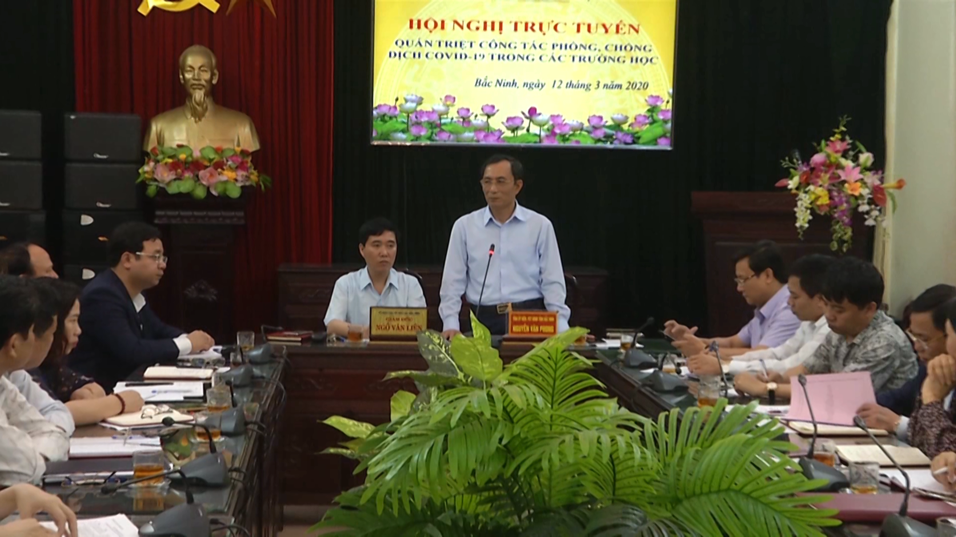 Triển khai công tác phòng chống dịch Covid - 19 trong các trường học