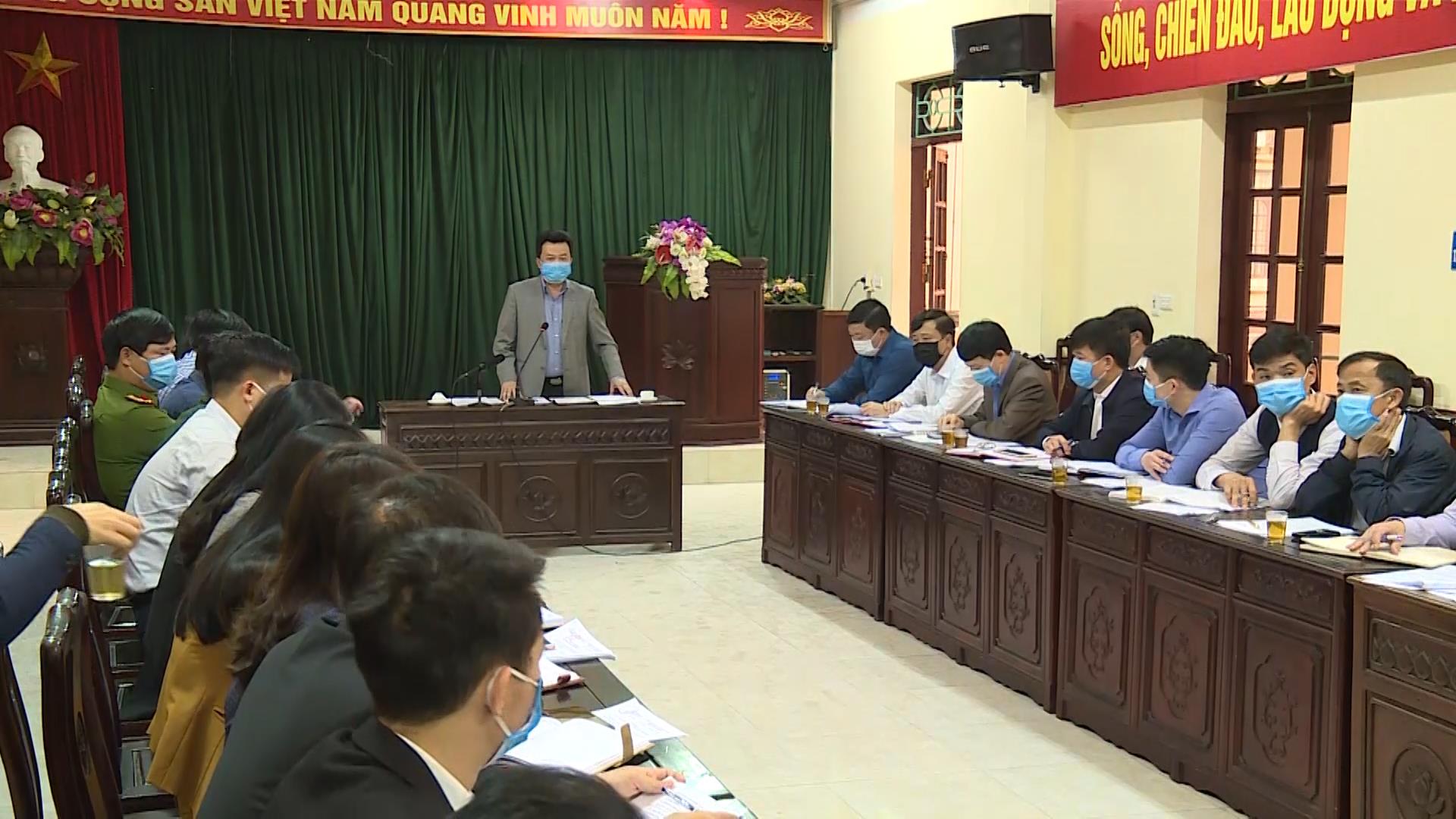 Tiên Du triển khai các phương án phòng chống dịch bệnh Covid-19
