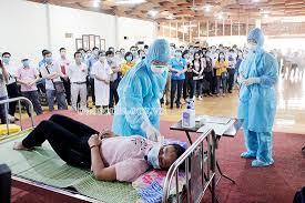 Trung tâm Y tế huyện Gia Bình diễn tập phòng chống dịch Covid – 19