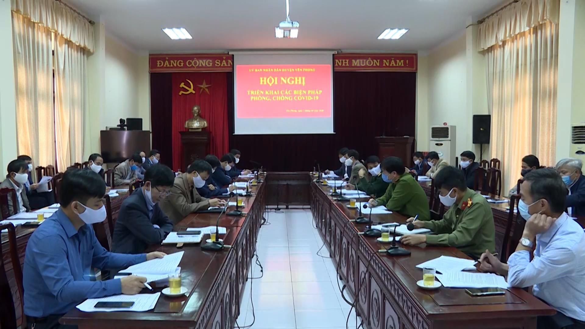 Yên Phong thành lập 7 chốt kiểm soát chống dịch Covid-19