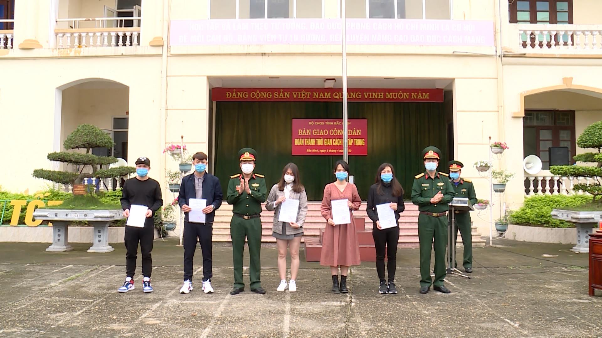 Bộ Chỉ huy Quân sự tỉnh: 74 công dân hoàn thành cách ly tập trung
