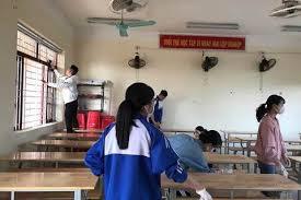 Quế Võ sẵn sàng đón học sinh khối lớp 8 và lớp 9 đi học trở lại