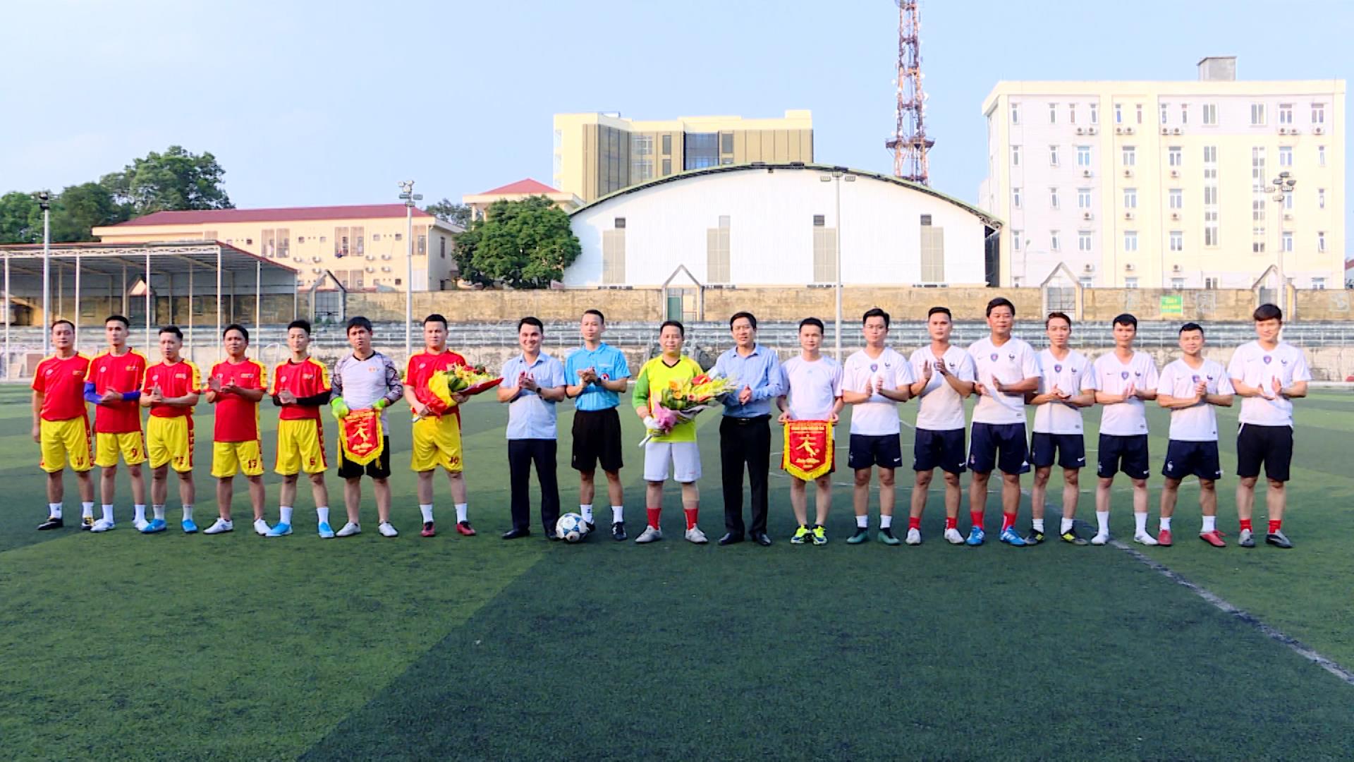 Giao lưu bóng đá kỷ niệm 95 năm ngày Báo chí Cách mạng Việt Nam