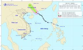Tin bão trên Biển Đông (Cơn bão số 1)