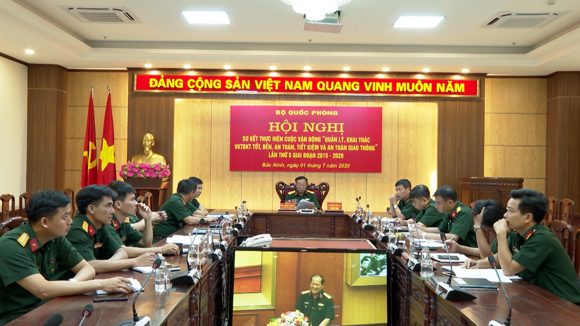 Bộ Quốc phòng: Sơ kết 5 năm thực hiện Cuộc vận động 50