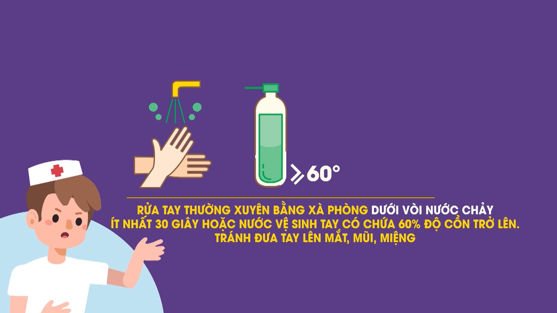 Bộ Y tế khuyến cáo 9 biện pháp mới nhất phòng chống COVID-19