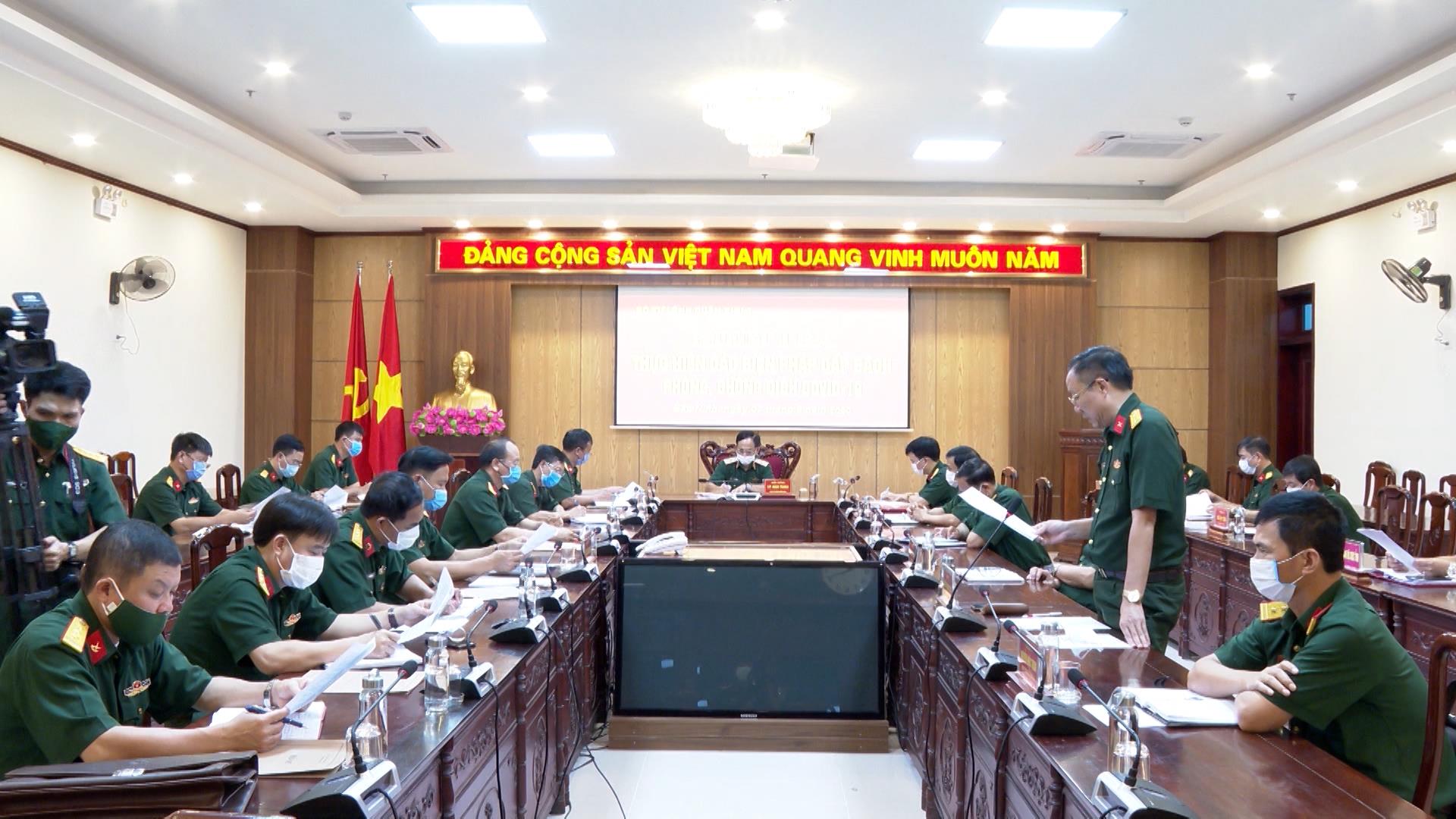 Bộ Tư lệnh Quân khu 1 kiểm tra biện pháp cấp bách phòng chống dịch Covid 19